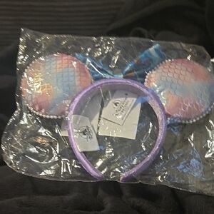 Disney Iridescent Mermaid Headband with Bow